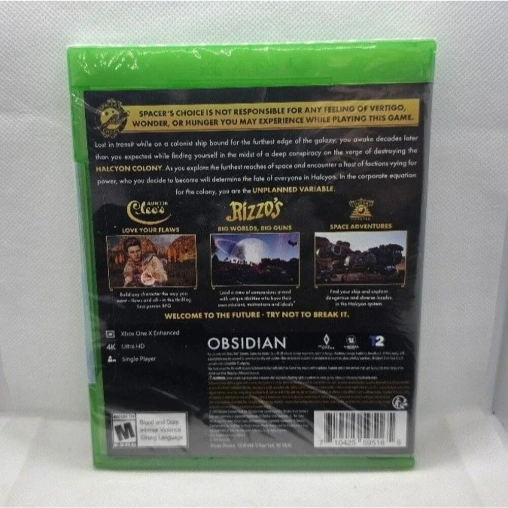 The Outer Worlds (Xbox One, 2019) - Brand New/Sealed